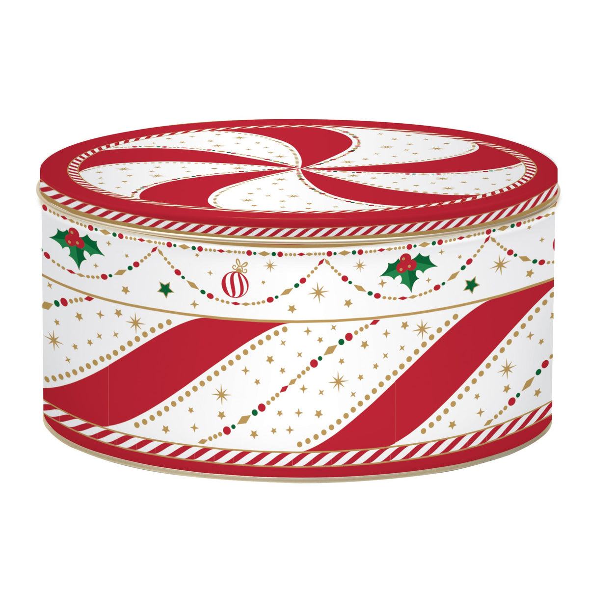 Karácsonyi fém tárolódoboz 3 db szett Nutracker Twist