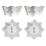 Porcelán diótörős karácsonyi kínáló tál 14 cm 2 db Royal Nutcracker