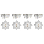 Porcelán diótörős karácsonyi tálka 11 cm 4 db Royal Nutcracker