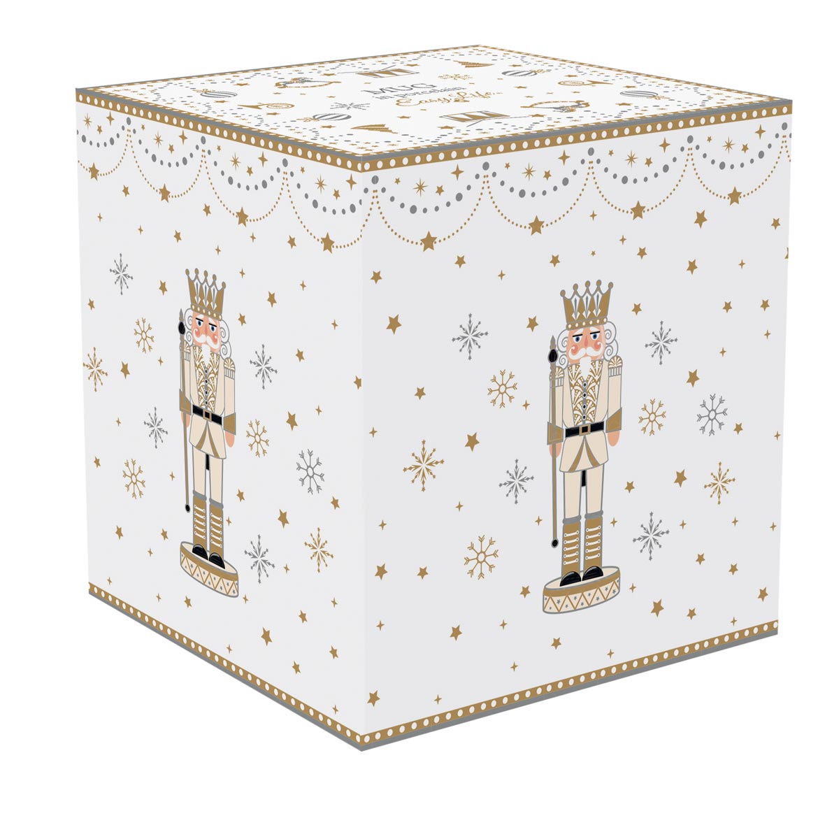 Porcelán diótörős karácsonyi bögre díszdobozban Royal Nutcracker