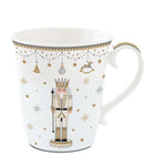 Porcelán diótörős karácsonyi bögre díszdobozban Royal Nutcracker