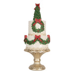 Karácsonyi figura 42 cm – fehér