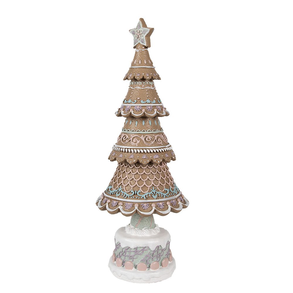Karácsonyi mézeskalács figura 42 cm – barna