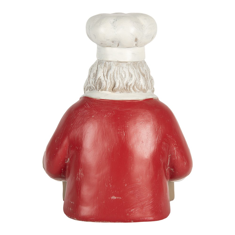 Karácsonyi télapó figura 30 cm – piros