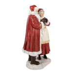 Karácsonyi télapó figura 23 cm – piros