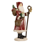 Karácsonyi télapó figura 26 cm – piros