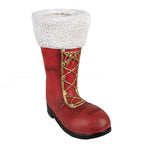 Karácsonyi házikó dekoráció 36 cm – piros