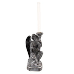 Karácsonyi angyal figura 29 cm – szürke