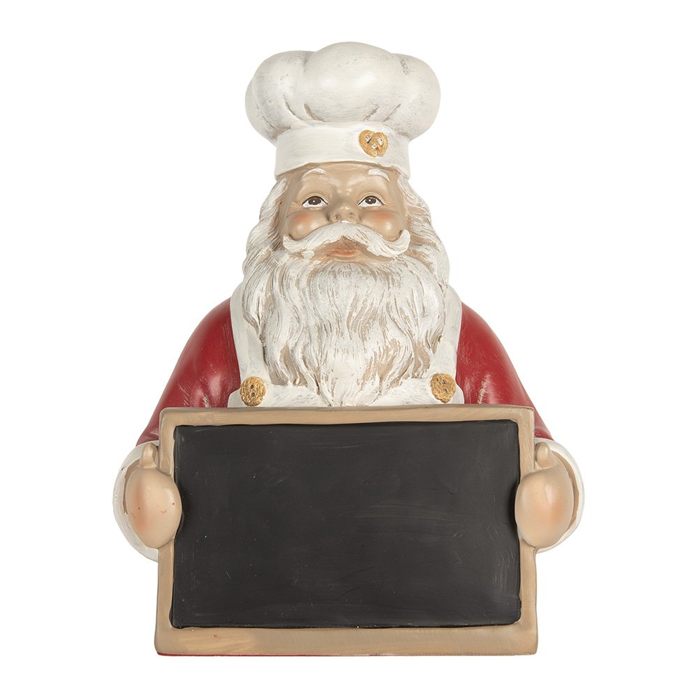 Karácsonyi télapó figura 30 cm – piros
