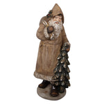 Nagyméretű karácsonyi télapó figura 90 cm – bézs