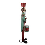 Nagyméretű karácsonyi diótörő figura 186 cm – piros