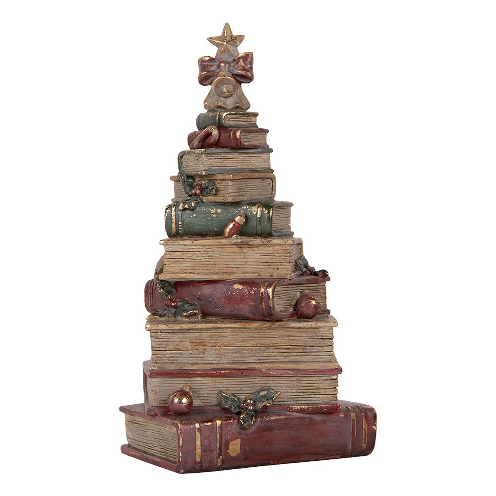 Karácsonyi figura 33 cm – piros