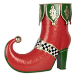 Karácsonyi dekor tábla 39 cm – piros