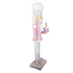 Karácsonyi diótörő figura 47 cm – rózsaszín