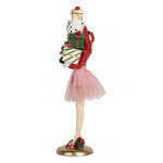 Karácsonyi figura 36 cm – rózsaszín