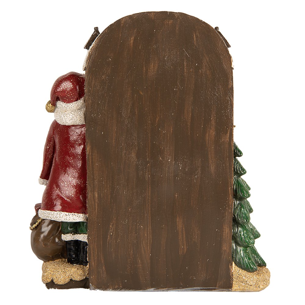 Karácsonyi télapó figura 20 cm – piros