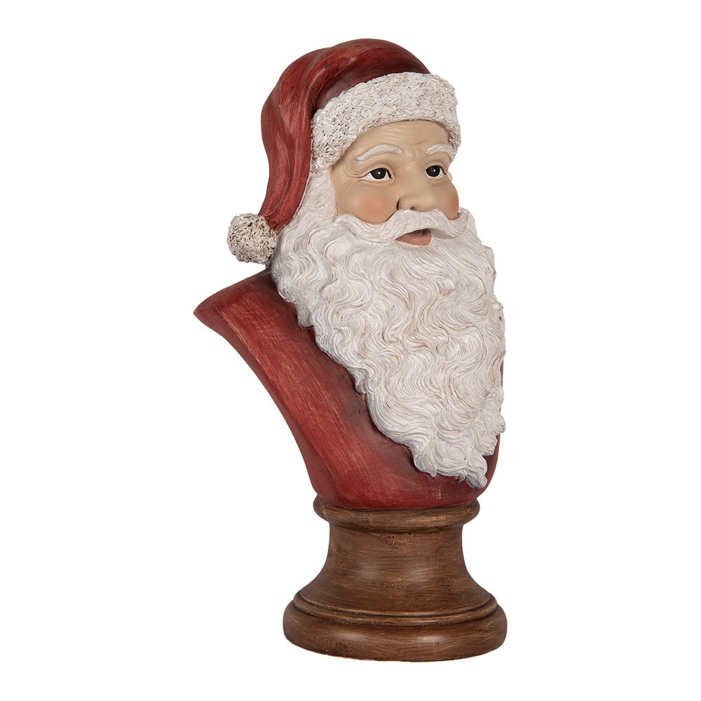 Karácsonyi télapó figura 30 cm – piros
