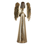Nagyméretű karácsonyi angyal figura 68 cm – arany