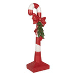 Nagyméretű karácsonyi cukorpálca dekoráció 83 cm – piros