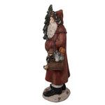 Nagyméretű karácsonyi télapó figura 93 cm – piros