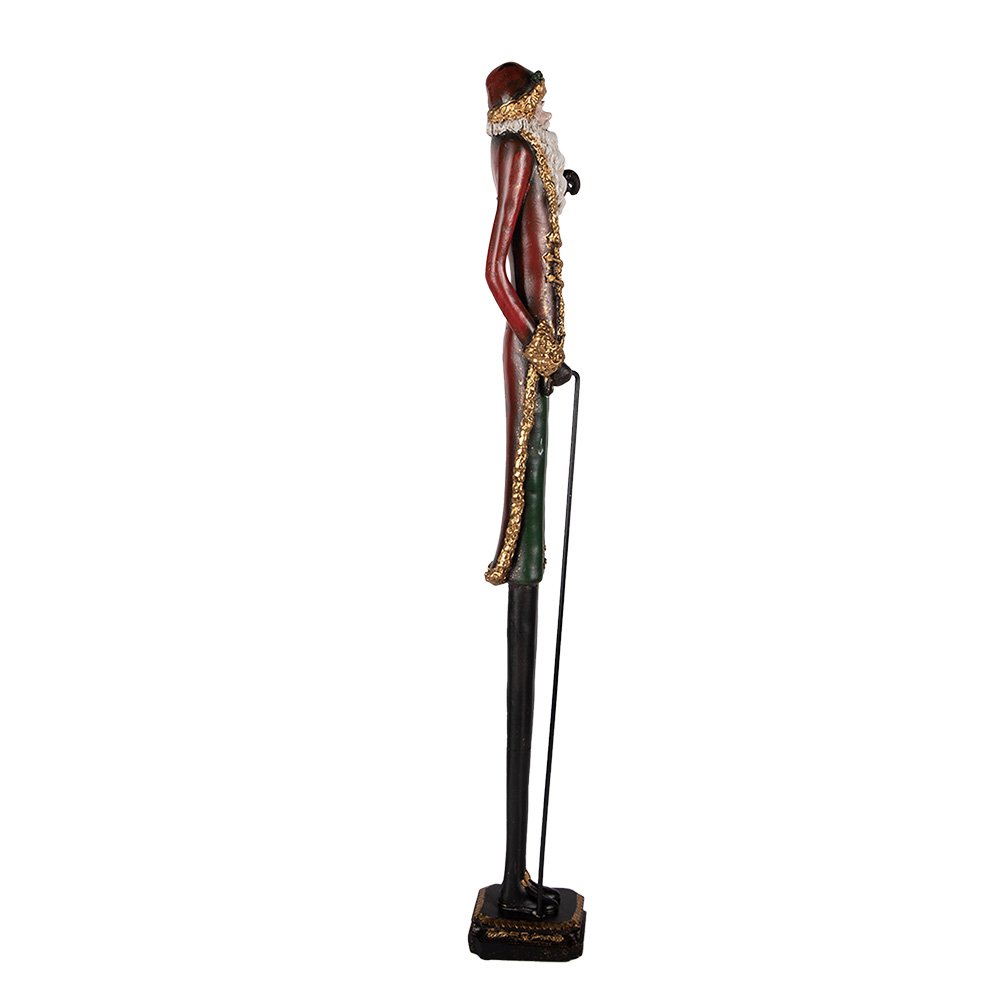 Nagyméretű karácsonyi télapó figura 60 cm – piros