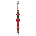 Nagyméretű karácsonyfa 65 cm – piros, zöld