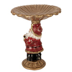 Karácsonyi télapó figura 24 cm – arany
