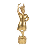 Karácsonyi diótörő figura 45 cm – arany