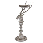 Karácsonyi gyertyatartó 42 cm – szürke