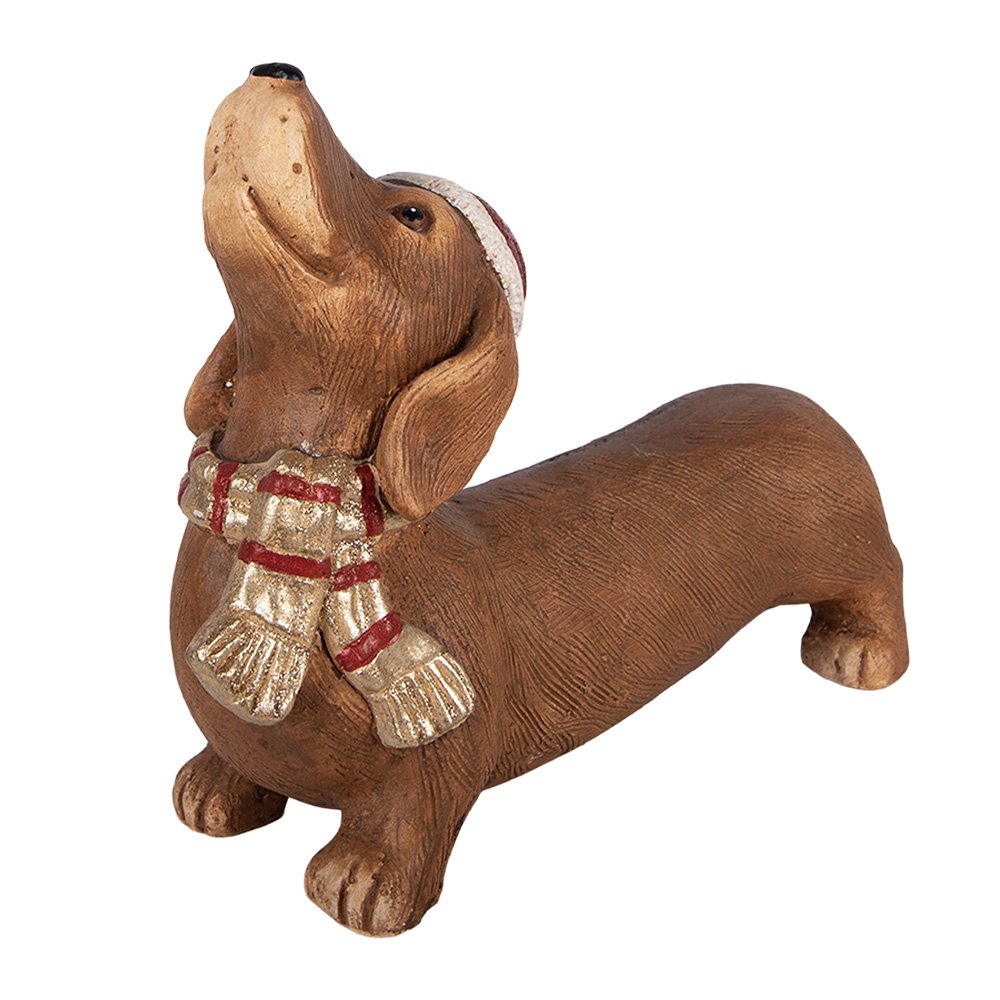 Karácsonyi figura 27 cm – barna