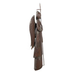 Nagyméretű karácsonyi angyal figura 133 cm – barna