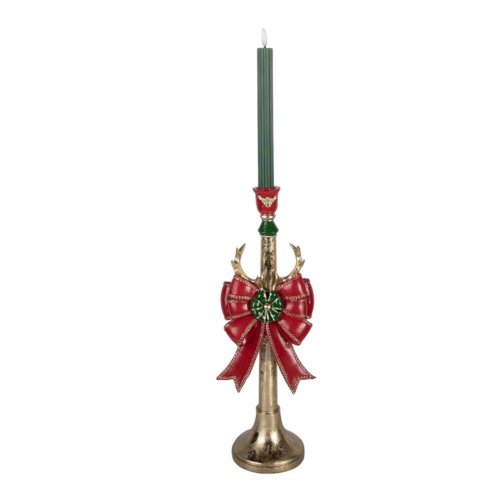 Karácsonyi gyertyatartó 45 cm – arany
