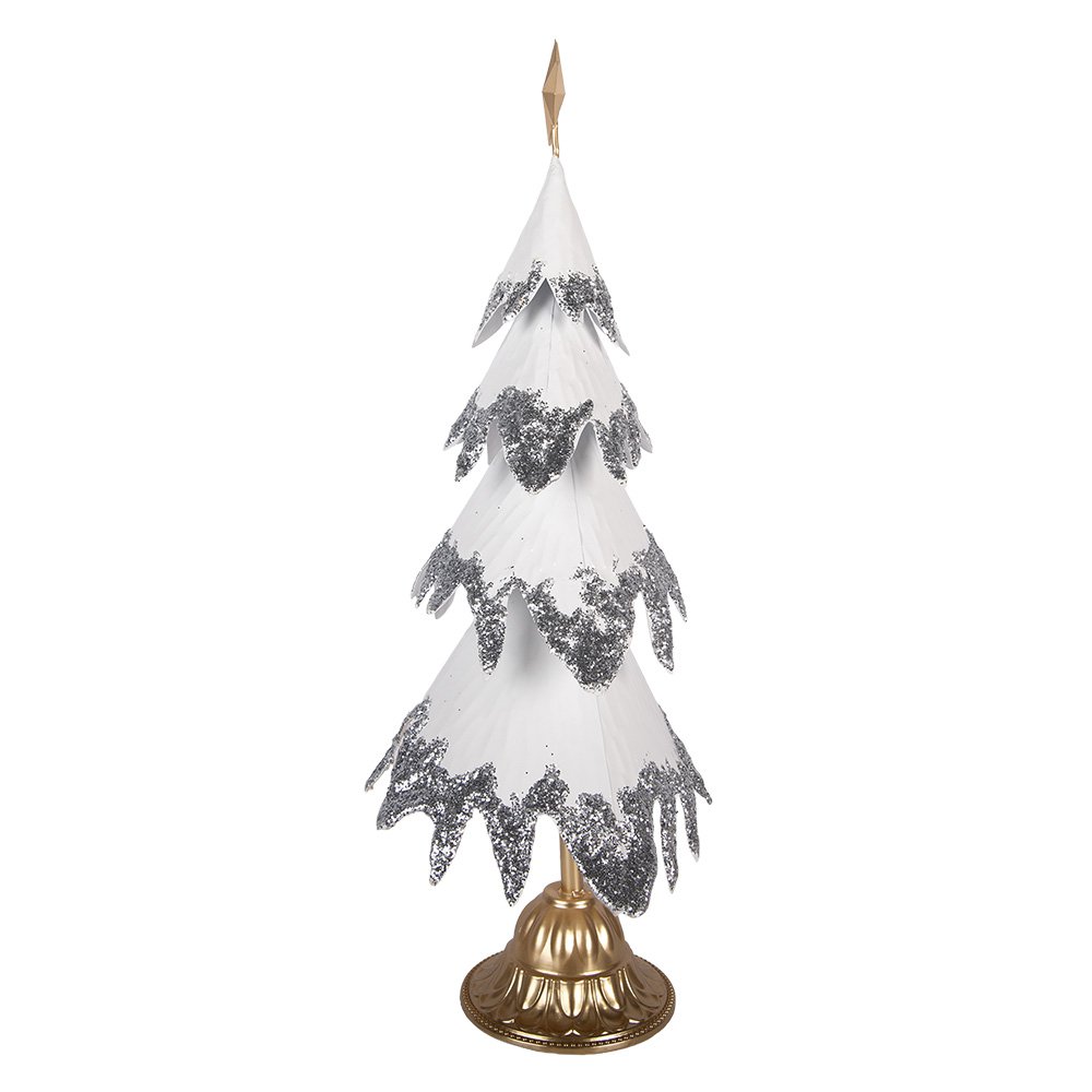 Nagyméretű karácsonyfa 67 cm – fehér