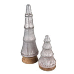 Karácsonyfa 44 cm – ezüst