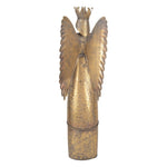 Nagyméretű karácsonyi angyal figura 52 cm – barna