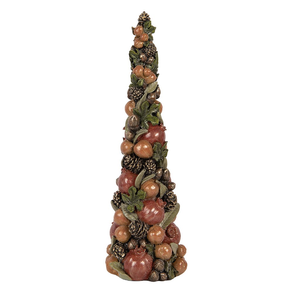 Karácsonyfa 37 cm – barna