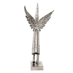 Karácsonyi angyal figura 50 cm – ezüst