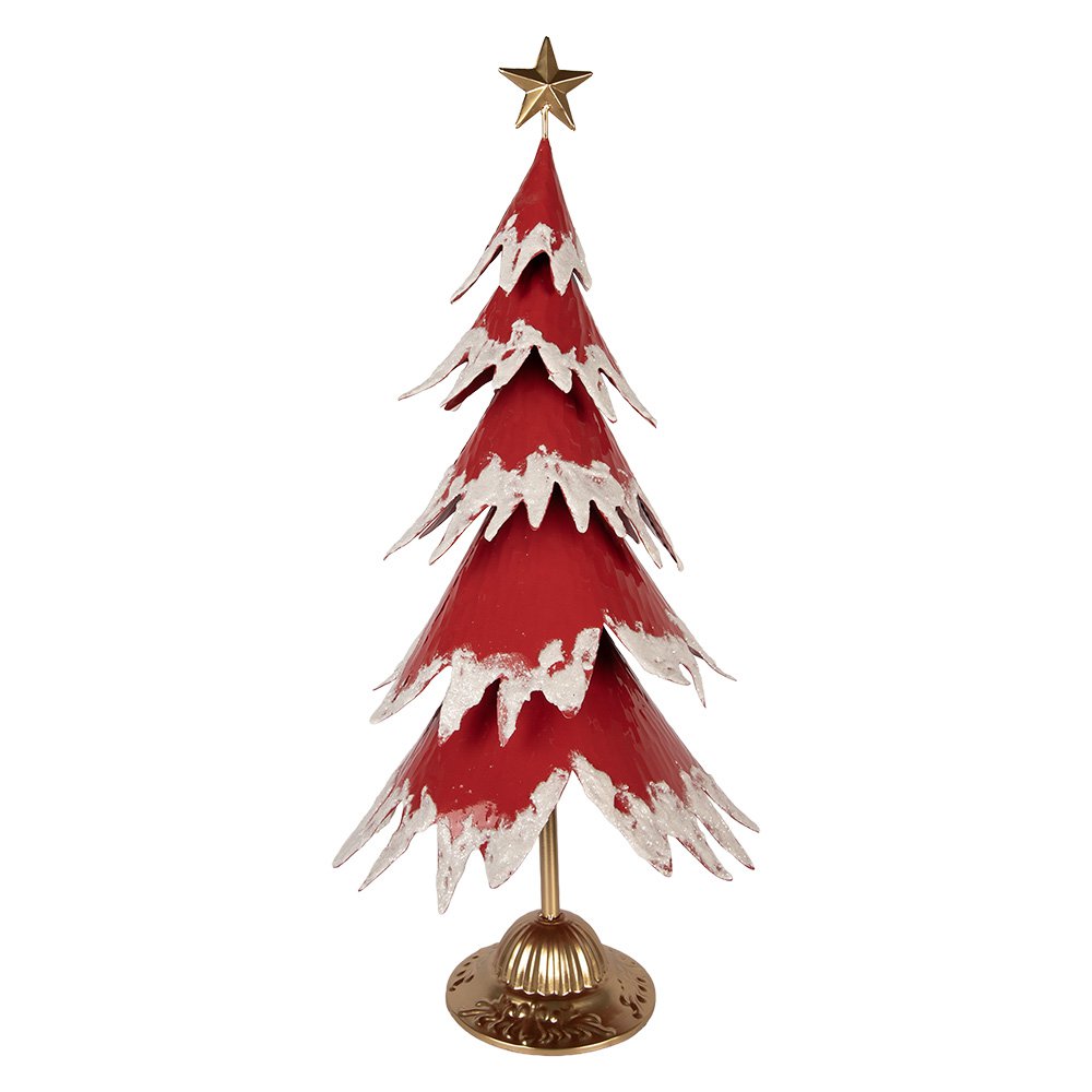 Nagyméretű karácsonyfa 84 cm – piros