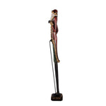 Nagyméretű karácsonyi télapó figura 60 cm – piros