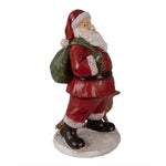 Karácsonyi télapó figura 26 cm – piros