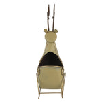 Karácsonyi rénszarvas figura 44 cm – arany