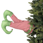 Karácsonyi manó figura 35 cm – piros