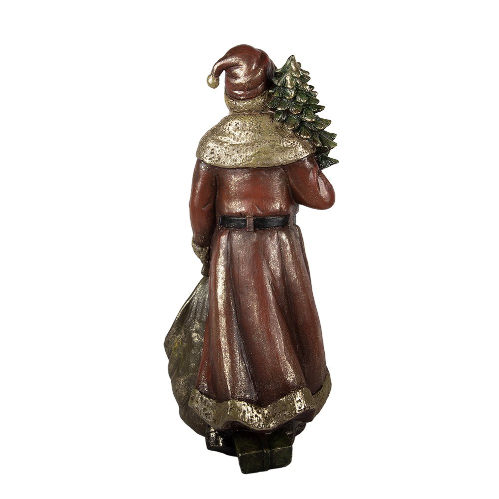 Karácsonyi télapó figura 47 cm – piros