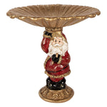 Karácsonyi télapó figura 24 cm – arany