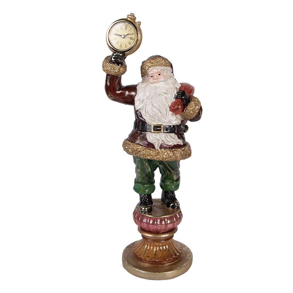 Karácsonyi télapó figura 39 cm – piros