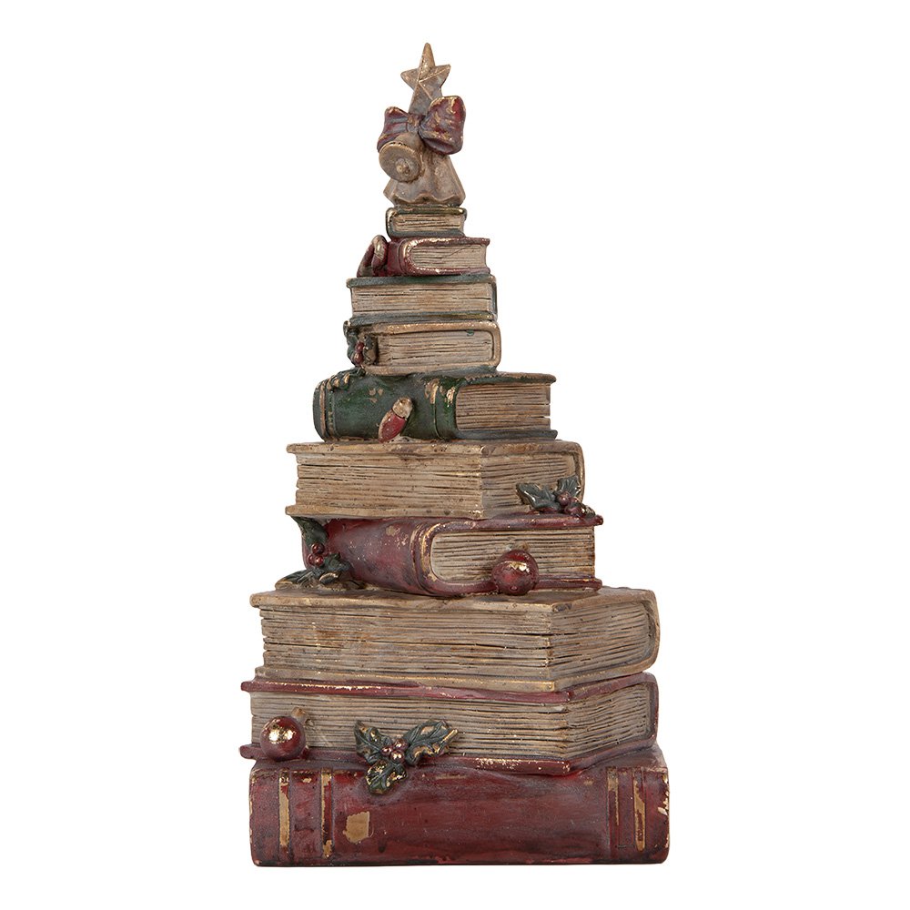 Karácsonyi figura 33 cm – piros