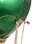 Nagyméretű karácsonyi hőlégballon dekoráció 160 cm – piros