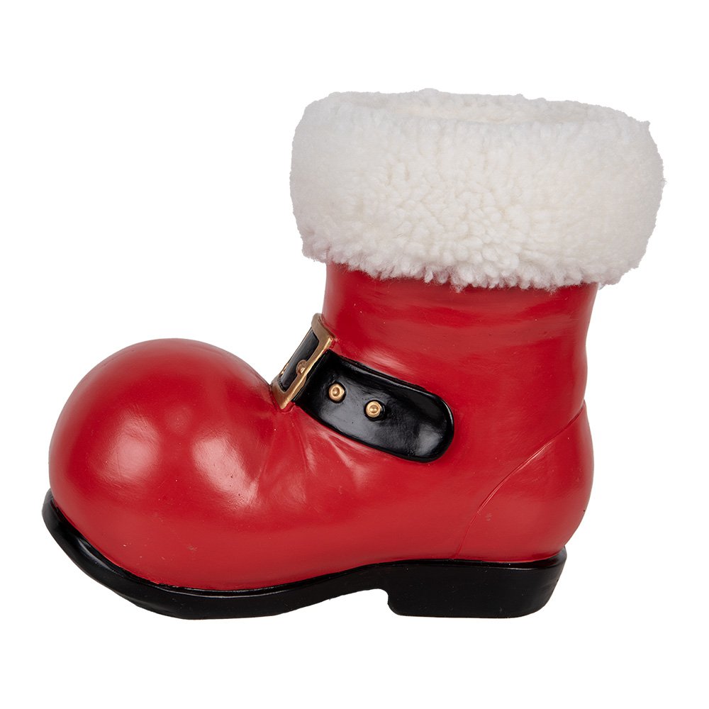 Karácsonyi dekor tábla 22 cm – piros