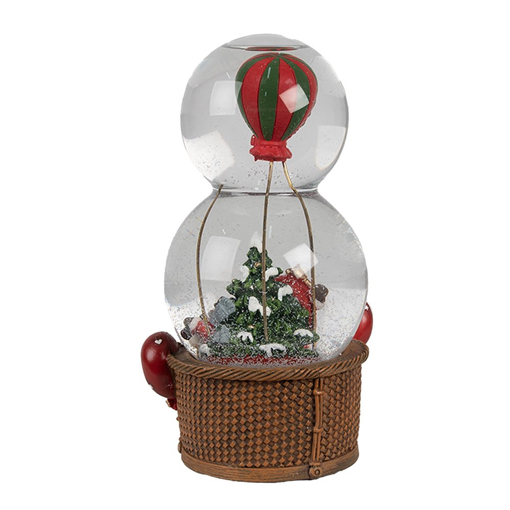 Karácsonyi télapó figura zenével 21 cm