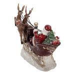 Karácsonyi télapó figura 36 cm – piros